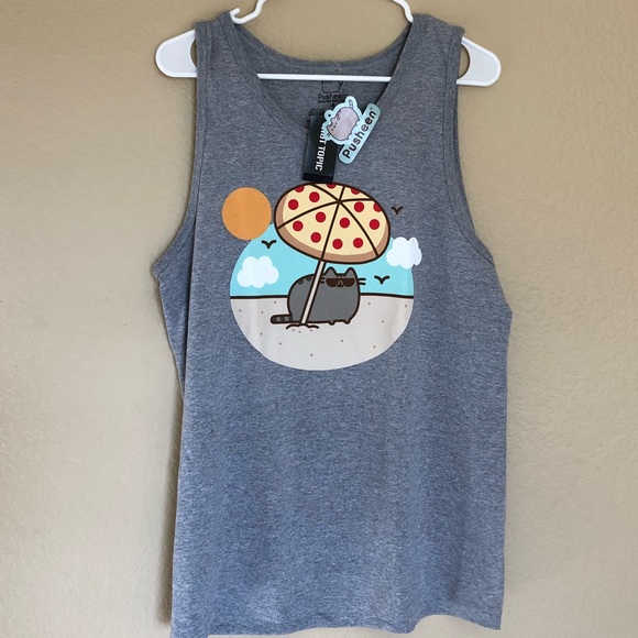 Hot Topic Tops - NWT Pusheen Beach Tank Top